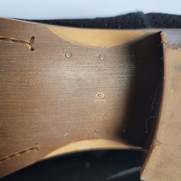 Sam Edelman Paula perforated Leather Upper Suede Ankle Boots. Size 10 - Picture 7 of 7